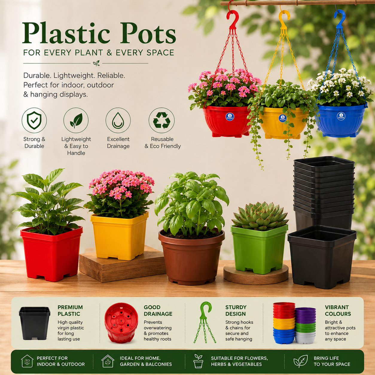 Plastic Planters