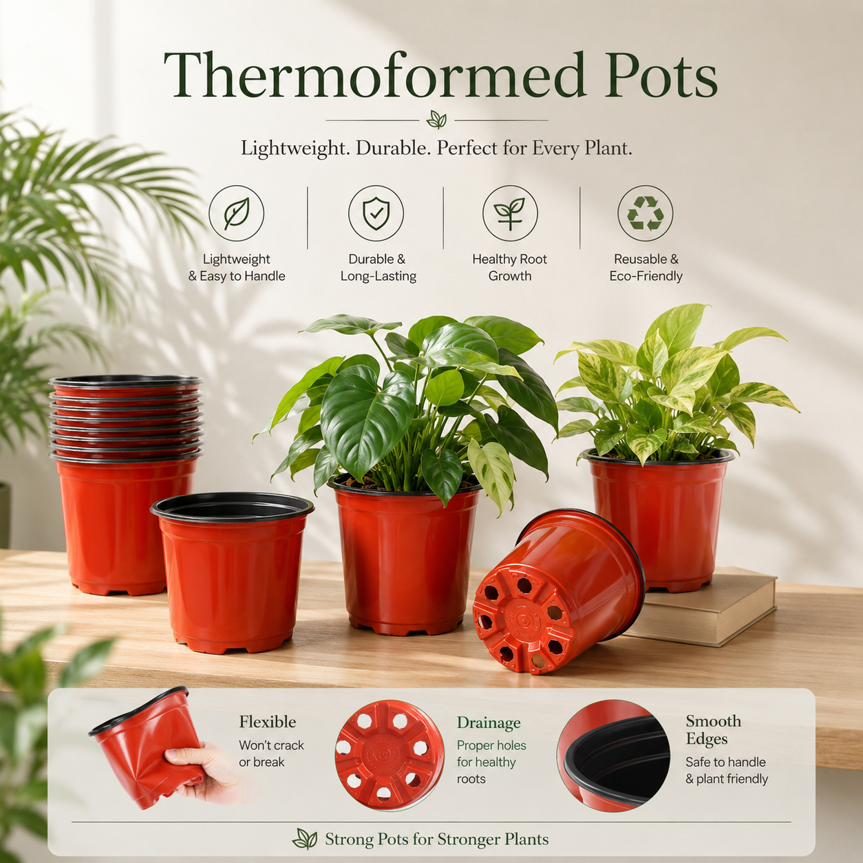 Thermoform Pots